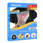 Dtf Transfer A3 100 Sheets Double-sided Matte Film, Pet Heat Transfe... New. Price: $45.67.