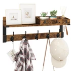 Homode Coat Rack Shelf Wall Hooks 26 Inch Long Hanger Mount Key New. Price: $62.05.