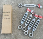 5-PCS. Hampton Buckle 5/16" X 6-5/8" Stainless Steel 02-3427-205, 275 Lb. Cap. New. Price: $21.95.