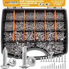 Weideer 1095PCS Self Tapping Screws For Truss And Pan Head, Silver New. Price: $47.59.