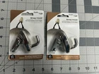 New 2-PACK Lot National Hardware N260-156 Brushed Nickel Snap Hook 50LB Drywall. Price: $27.37.
