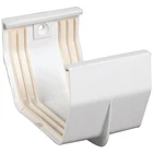 Amerimax In. Contemporary White Vinyl Gutter Slip Joint Connector T0505 New. Price: $13.74.