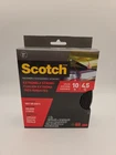 Scotch Hook And Loop Fasteners,heavy Duty,black,holds 10 LBS,1 In X FT,2 Roll New. Price: $23.00.