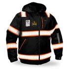 Kwiksafety Black Enforcer Bomber Jacket New. Price: $125.83.