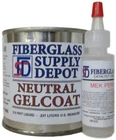 Neutral Gelcoat No Wax & 15CC Mekp Half-pint New. Price: $21.99.