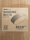 Makiwork - 8" X 19" EZ8 Floor Sander Sanding Belts A/o 60 Grit 12 Pack New. Price: $22.00.