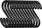 Higift 12 Pack 3 Inch Black Rubber Coated Hooks, Heavy Duty, Non-slip, Rust Re New. Price: $17.93.