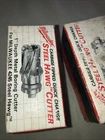 2- Milwaukee 49-57-0689 11/16 In. Quick Change Tang Drive Steel Hawg Cutter New. Price: $39.00.