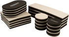 Super Sliders Variety Pack Of 20 Assorted Size Reusable Felt Furniture New. Price: $48.95.