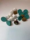 Lot Of Craft Cabinet Hardware Drawer Pulls Mixed Wooden Knobs White Used. Price: $12.65.
