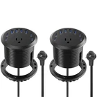 Jgstkcity 65W Usb-c Hidden Desktop Power Grommet 1 Ac OUTLET,8 Charging New. Price: $88.49.