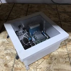 Allied Moulded AM1226LW Fiberglass Enclosure Hinged Window Cover & Motherboard Used. Price: $59.99.
