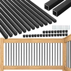 51 Pack Deck Balusters, Aluminum For SQUARE-26", Black New. Price: $151.99.