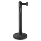 Lavi Industries 80-5000R/BK/BK Barrier Post With Belt, Black, 12 Ft Length, 38 New. Price: $99.95.