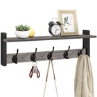 Homode Wall Hooks With Shelf, 24 Inch Coat Rack Mount For Entryway, Clot... New. Price: $50.71.