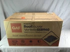 Gaf Master Flow SSB960ABL Slant Back Roof Louver Vent Aluminum Mill Quantity New. Price: $125.00.