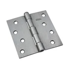 (5)-STEEL Galvanized 4" Square Removable Pin Broad Door Hinge N139998 New. Price: $39.99.