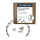 HOUSE2HOME 25" Sofa Upholstery Replacement, 2-PACK Springs, Grey New. Price: $19.35.