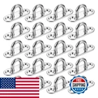 Uxcell 20 Pcs Pad Eye Plate Hooks 1.8 Inch 304 Stainless Steel Ceiling New. Price: $36.19.