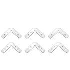 Jcbiz 6PCS 4 Hole Right Angle Connector Corner Code Adjustable Iron Bracket F... New. Price: $11.94.