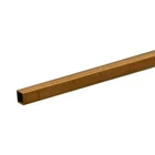 K & Metals - Square Brass Tube: 5/32" Od X 0.014" Wall 12" Long New. Price: $5.36.