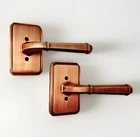 Signature HARDWARE-DUMMY-552061ORB-SOLID Brass Interior Door Handle-left Open. Price: $52.00.