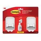 Command Spray Bottle Hangers Removable : 2-PACK (white) New. Price: $12.98.