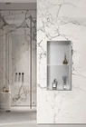 Bernkot Stainless Steel Shower Niche 24" X 12" Brushed No Tile Needed Wall Ni... Open. Price: $50.00.