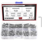 Dywishkey 360 Pieces M3 4MM/6MM/8MM/12MM/16MM/20MM Stainless Steel 304 Hex ... New. Price: $22.39.