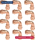 Whk 12 Pack Pro Press 1/2" X Copper Fittings 90 Degree Elbow Ad New. Price: $51.96.