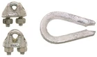 Apex Tools Group B7675109 .13 In. Rope Clip & Thimble New. Price: $21.03.