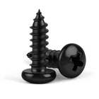 Mewudecor #12 X Pan Head Self Tapping Screws Sheet 3/4", Black New. Price: $14.76.