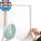 Trimold 196.8" 1.5" Lightweight Peel And Stick Chair Rail Molding, Flexible Ac New. Price: $51.12.