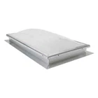 Gordon Fixed Self Flashing Skylight 22-1/4" 46-1/4" White Acrylic Dome Glazed New. Price: $183.83.