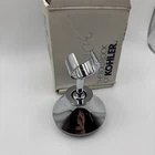 Kohler Forte 352-CP Adjustable Wall Mounted Hand Shower Holder Open. Price: $74.99.