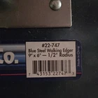 Bon Tool Co. Blue Steel Walking Edger 9 X 6 1/2 Radius Mpn 22-747 New. Price: $31.36.