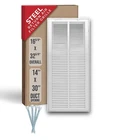 Fits 14X30 Duct Opening Steel Return Air Filter Grille By Handua Removable... New. Price: $69.04.
