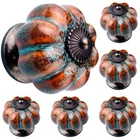 Olaya Drawer Knob Ceramic 1.57 X 1.53 Inches, Pumpkin Blue New. Price: $18.07.