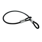 10 Pcs 5MM Wire 12 Inch Vinyl Coated Stainless Steel Cable With Loops Short W... New. Price: $23.84.