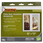 Frost King V96H Outdoor Stretch Window Kit, 84IN X 84-INCH By 110-INCH, Clear New. Price: $21.71.