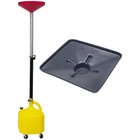 Lisle 11102 8-GALLONS Oil Lift Drain And 17892 Funnel 22" X 23" New. Price: $150.00.