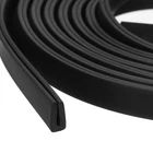 Uxcell Channel Edge Trim, Length Rubber 5/32"X 5/16" 6.6FT, Black New. Price: $12.73.
