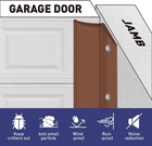 Garage Door Seal Top And Sides Strip Brown 34 Ft Adhesive Backed Rubber Wea New. Price: $77.80.
