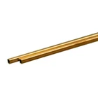 K & Metals - Square Brass Tube: 3/32" Od X 0.014" Wall 12" Long New. Price: $7.09.
