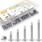 Vgbuy 180PCS #8 Self Tapping Screws Stainless Steel Assortment Kit 6 Sizes New. Price: $14.01.