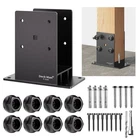 Post Base Heavy Duty Stainless Steel Anchor With Air Flow Channel Fence ... New. Price: $93.34.