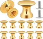Kalione 12 Pcs Small Cabinet Mini Drawer Pulls Knobs, Gold Jewelry Box New. Price: $12.99.