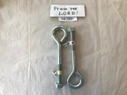 National Hardware N347-740 Eye Bolt With Hex Nut, Zinc Plated, 3/4" 12" Two New. Price: $12.00.