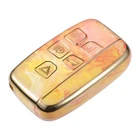 Uxcell Car Key Fob Cover Button Remote 2.64"X1.61"X0.59", Orange New. Price: $14.24.
