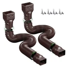 2 Pack Gutter Downspout Extensions,drain Extender Diverter, Fl... New. Price: $34.17.